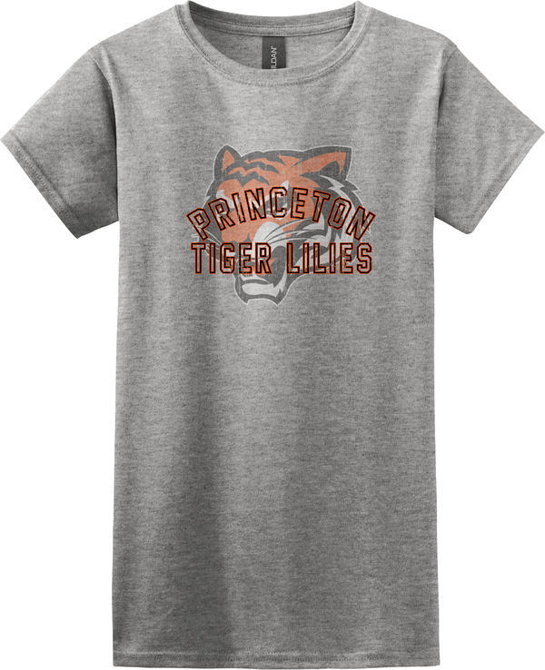 Princeton Tiger Lilies Softstyle Ladies' T-Shirt