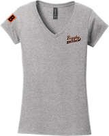 Biggby Coffee AAA Softstyle Ladies Fit V-Neck T-Shirt