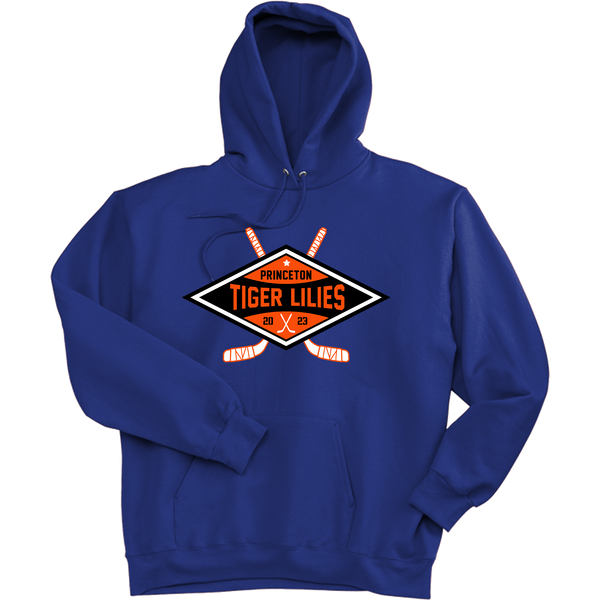 Princeton Tiger Lilies Ultimate Cotton - Pullover Hooded Sweatshirt