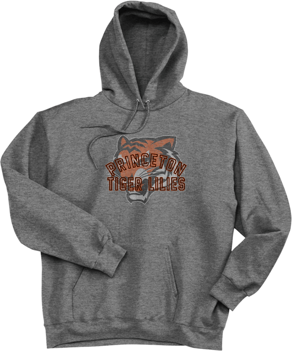Princeton Tiger Lilies Ultimate Cotton - Pullover Hooded Sweatshirt
