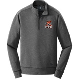 Princeton Tiger Lilies New Era Tri-Blend Fleece 1/4-Zip Pullover