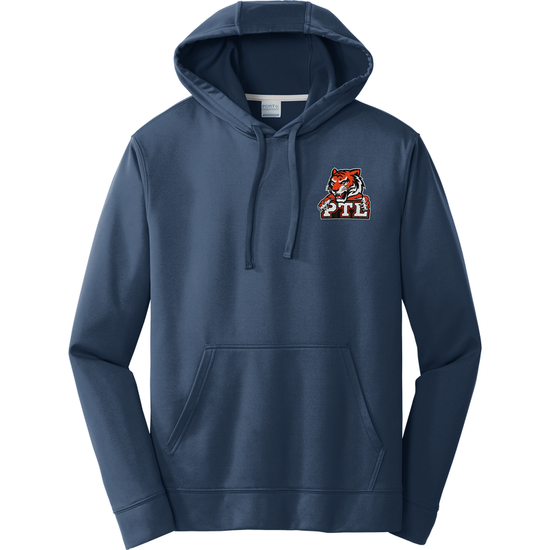 Princeton Tiger Lilies Performance Fleece Pullover Hooded Sweatshirt